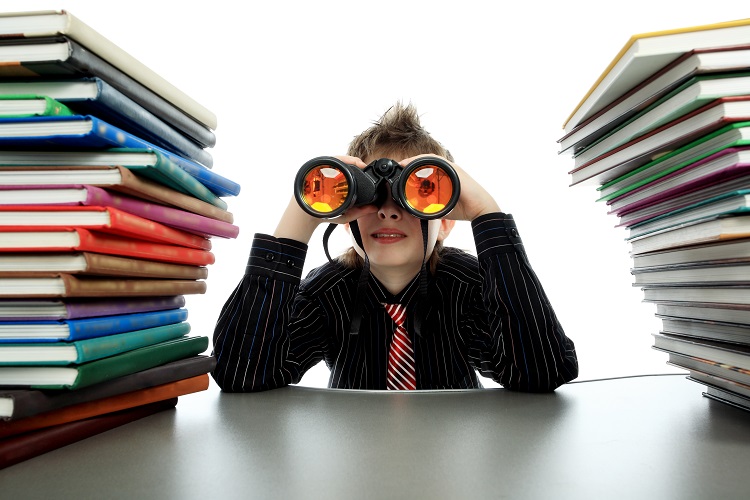 leren ontwikkelen boeken verrekijker jong